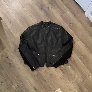 New York and Company Small Faux Leather Jacket NWOT
